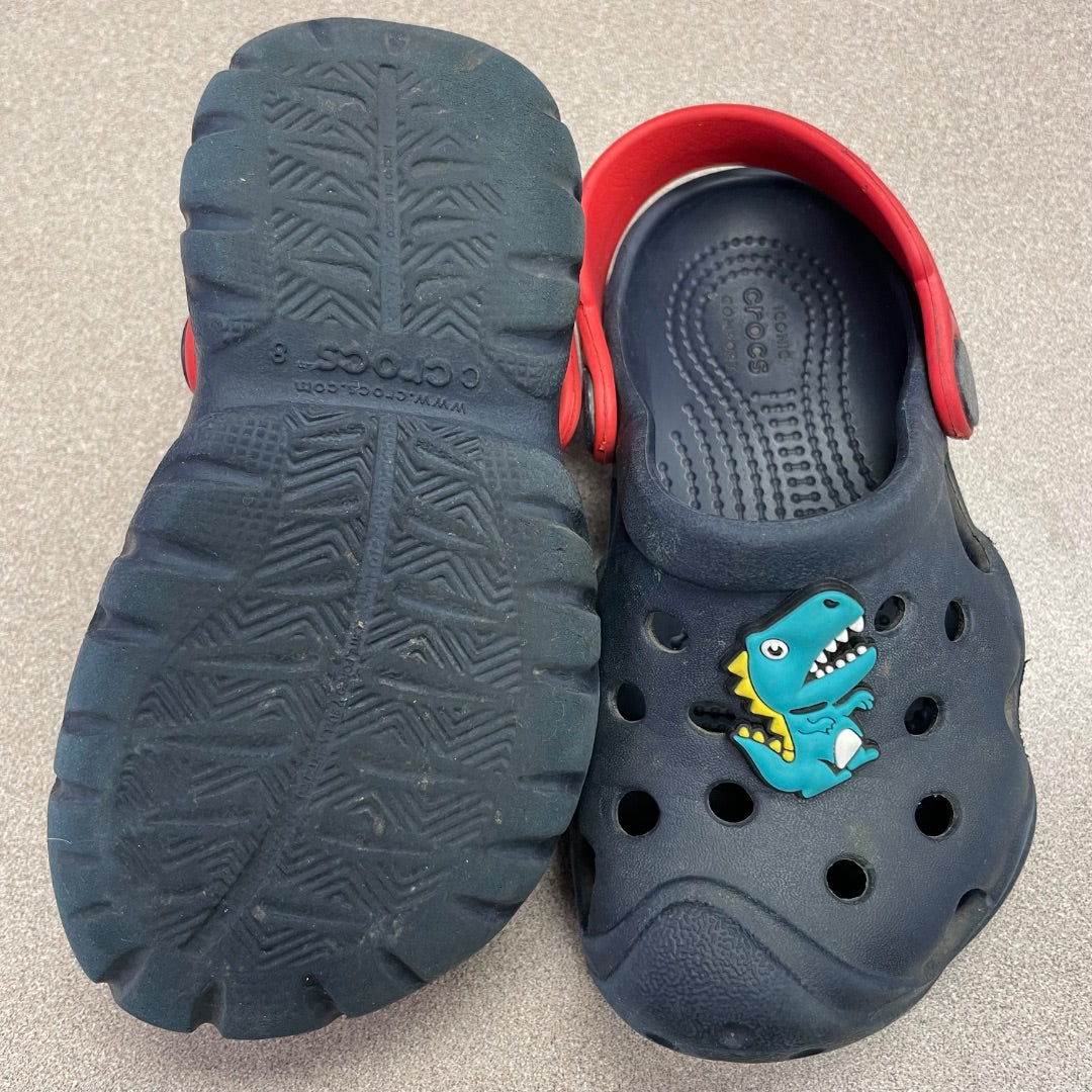 Navy  Crocs Clog, 8T