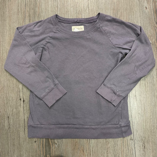 Eggplant Mini Mioche Pullover Top, 6Y