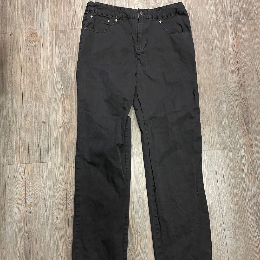 BlacK Isaac Mizrahi Pants, 18Y