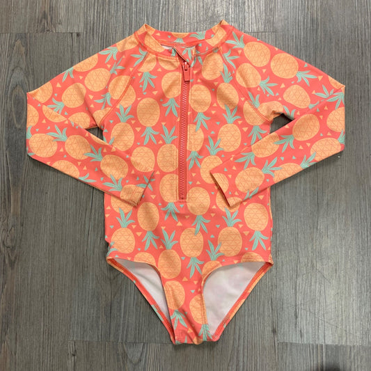 Fruit Print Old Navy LS Bathing Suits, 4Y