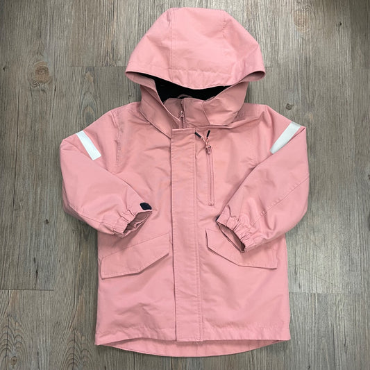 Dustyrose H&M Fleecelined Rain Jacket, 3-4Y