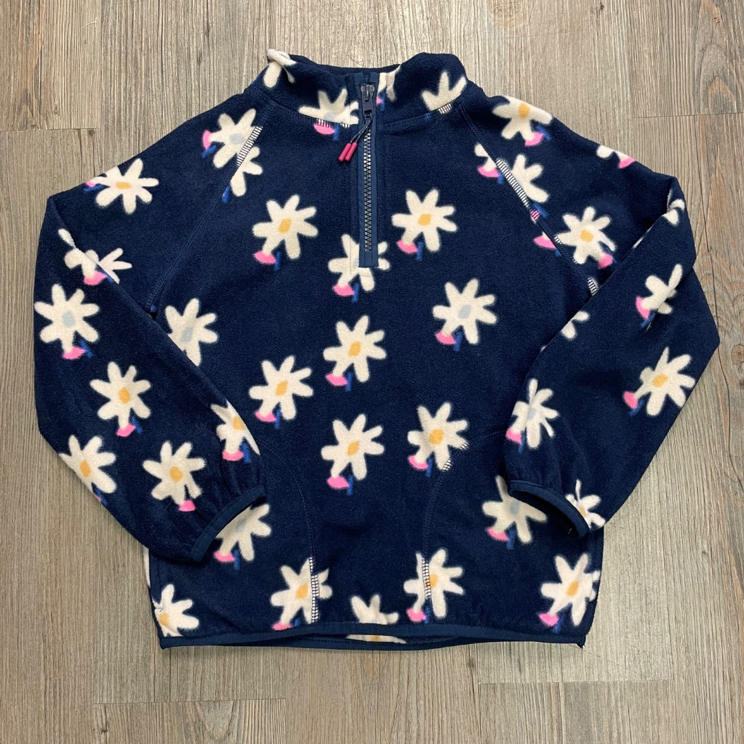 Floral M&S Fleece Zip Jacket, 6-7Y