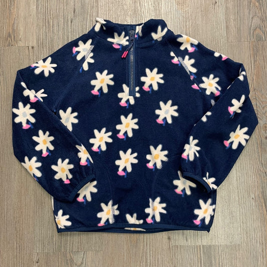 Floral M&S Fleece Zip Jacket, 6-7Y