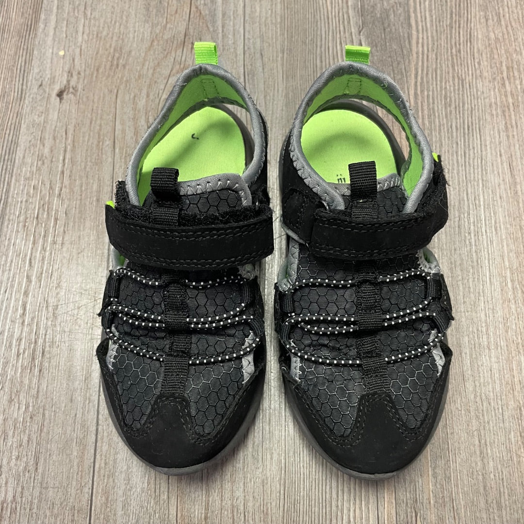 Black Joe Fresh Velcro Sandals, 10T
