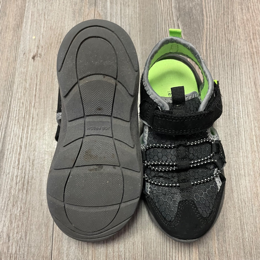 Black Joe Fresh Velcro Sandals, 10T