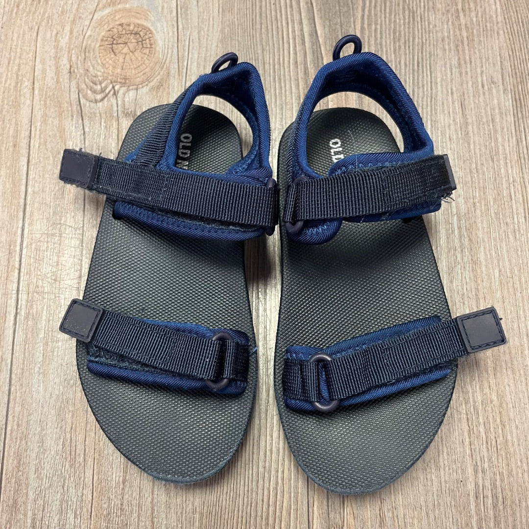 Navy Old Navy Velcro Sandals, 9T