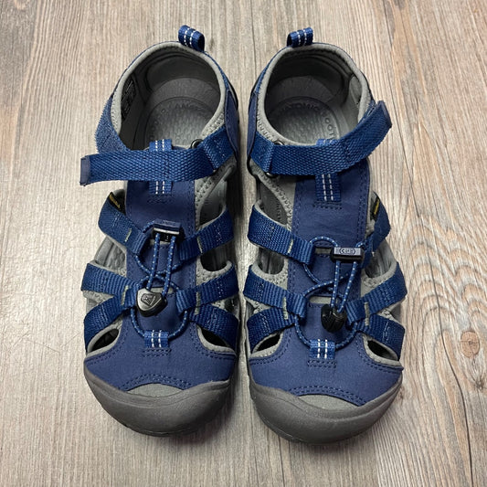 Navy Keens Sandals, 4Y