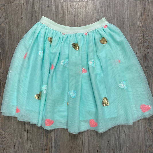 Sequins Hearts Sunny Fashion NEW Lined Skirt, 11-12Y