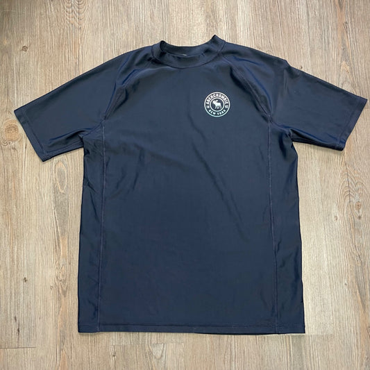 Navy Abercrombie SSL Rashguard, 15-16Y