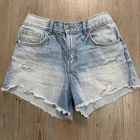 Blue Zara Denim Shorts, 13-14Y