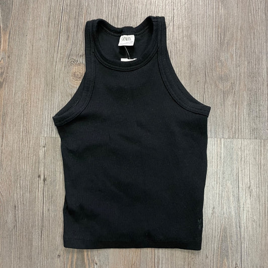 Black Zara Tank Top, 11-12Y