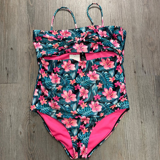 Floral Hurley Bathing Suits, 12-13Y