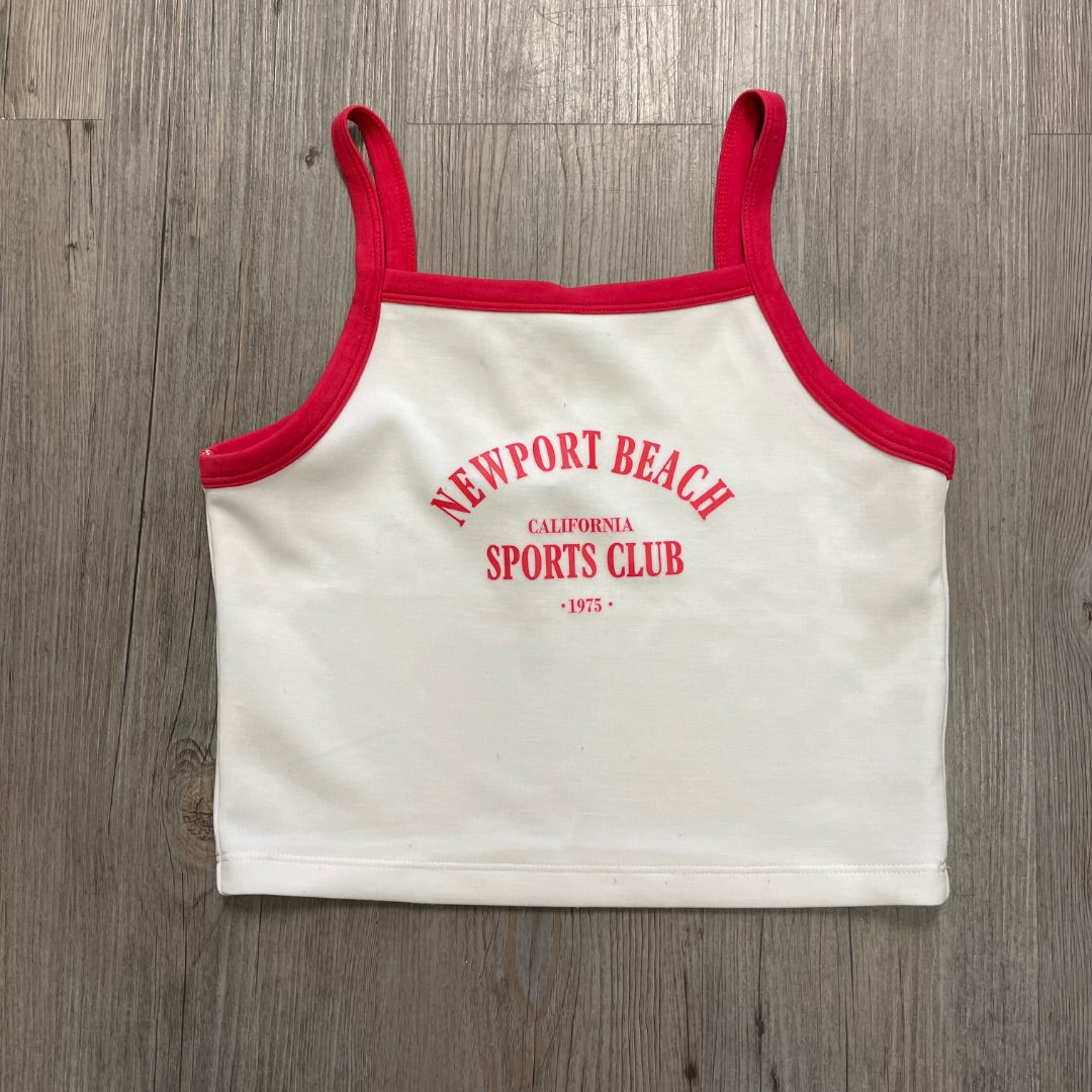 White Zara Tank Top, 13-14Y