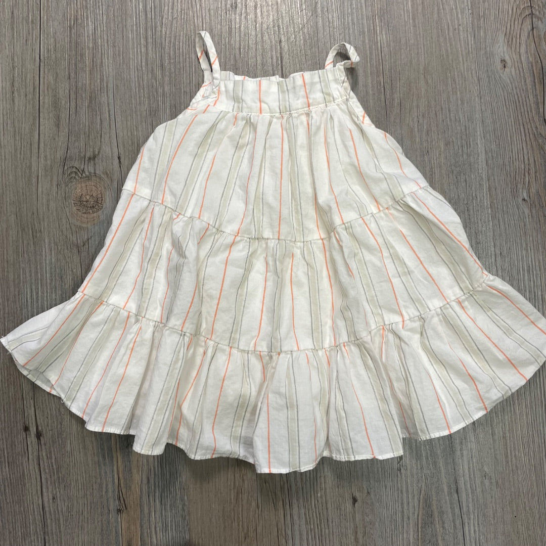 Stripe Gap Lined Dress, 6-12M