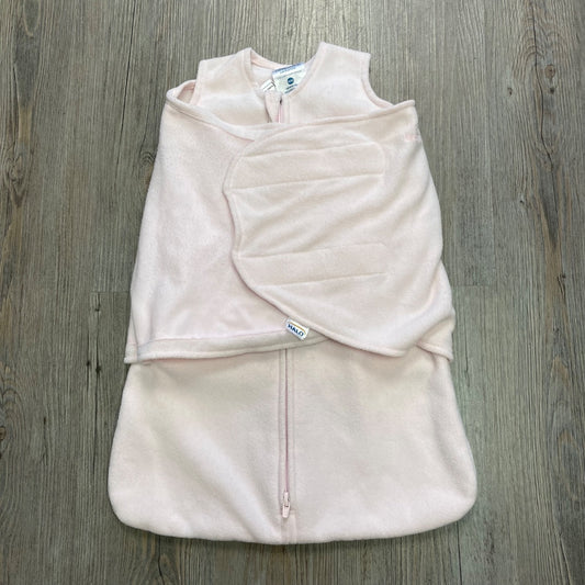 Pink Halo Fleece Sleep Sack, 0-3M