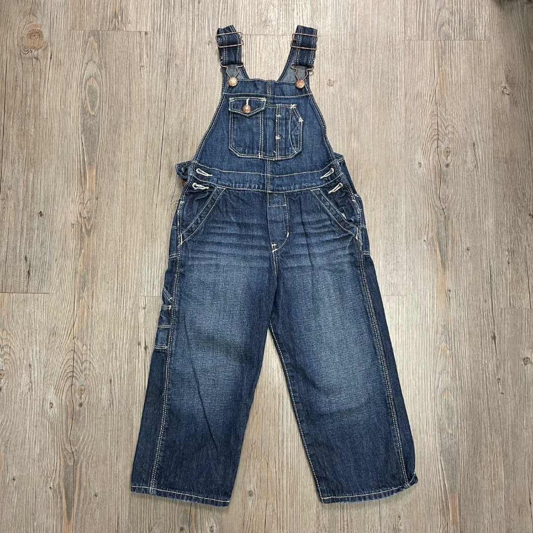Blue Oshkosh Overall Jeans, 3Y