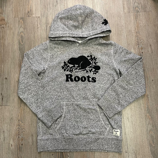 Salt & Pepper Roots Pullover Hoodie, 9-10Y