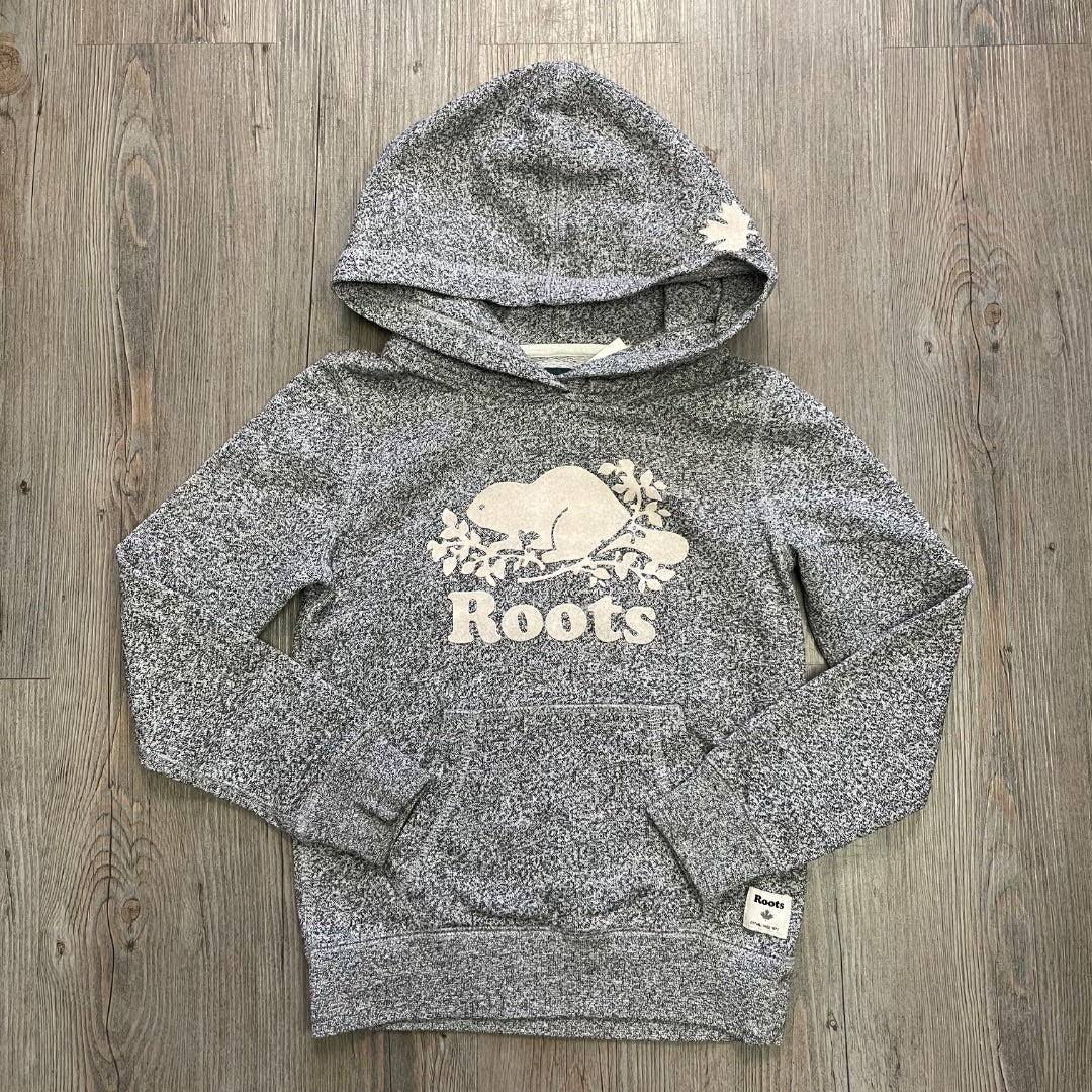 Salt & Pepper Roots Pullover Hoodie, 7-8Y