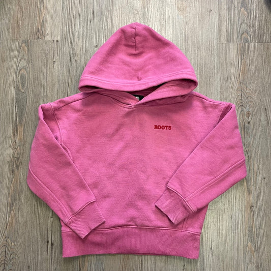 Pink Roots Pullover Hoodie, 5-6Y