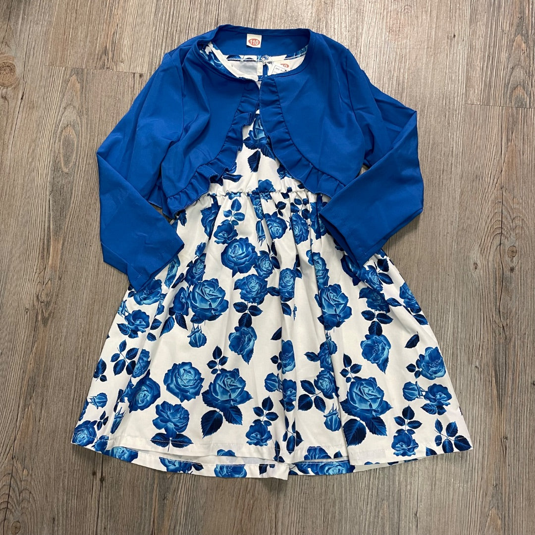 Floral  2PC Summer Dress, 4-5Y