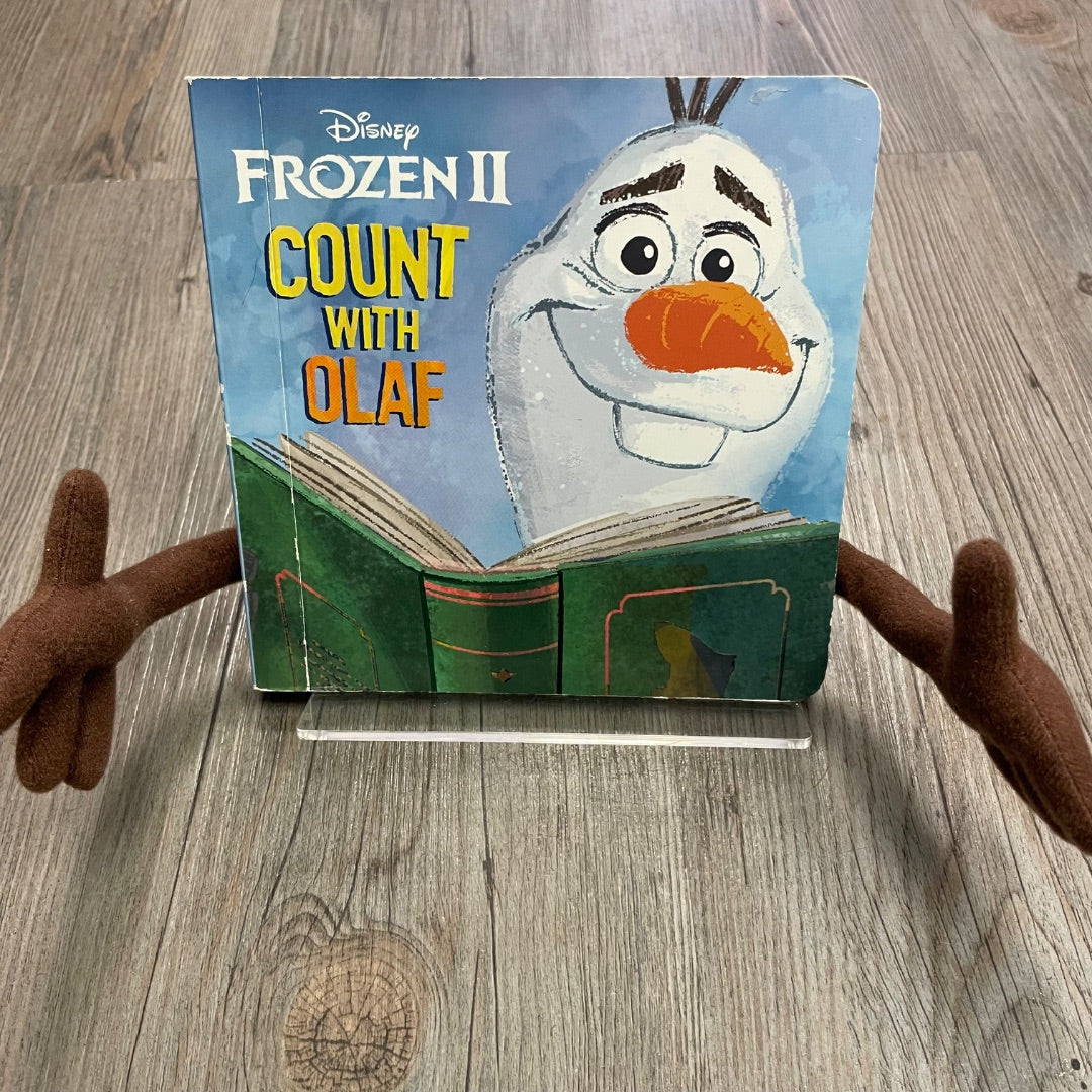 Multi Colour  Count With Olaf, Boardbook