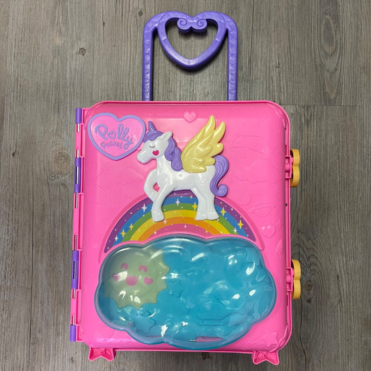 Multi Colour Poly Pocket Luggage Toy, Pre-owned