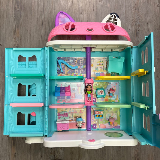 Multi Colour  Gabby's Doll House Set, Pre-owned