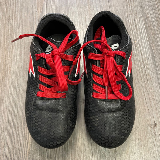 Black Lotto Soccer Cleats, 12Y