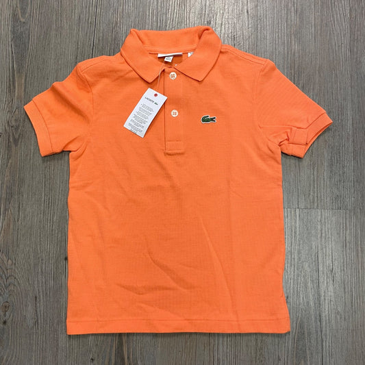 Orange Lacoste NEW, Polo, 6Y