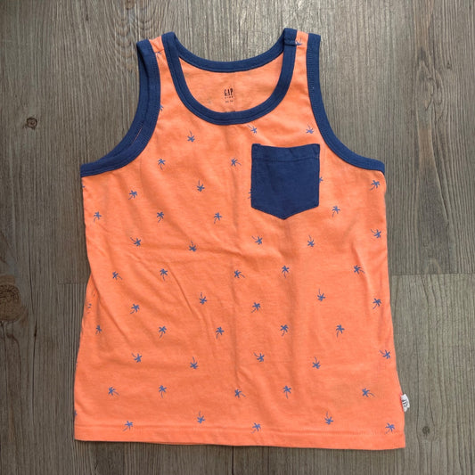 Orange Gap Tank Top, 4-5Y