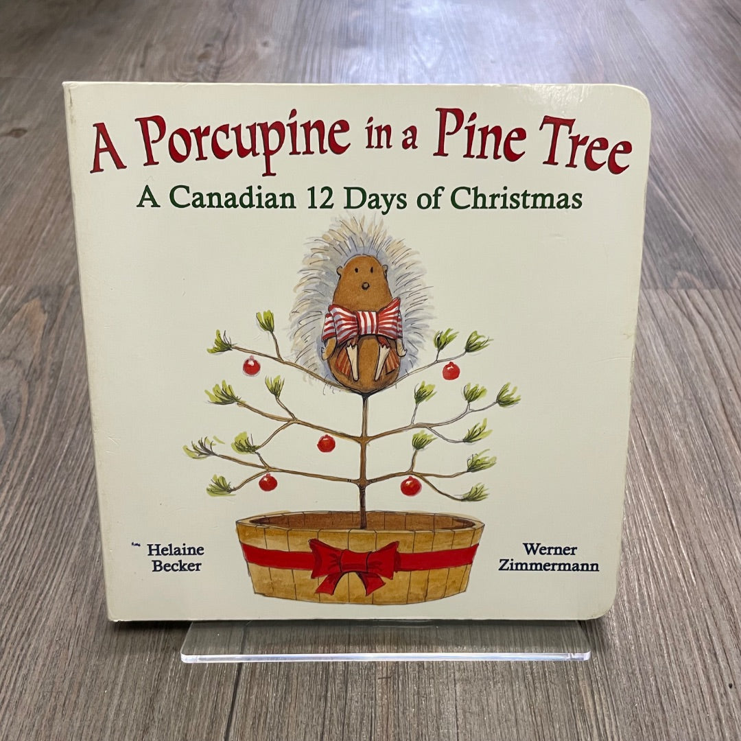 Multi Colour  A Porcupine In A Pine Tree, Boardbook