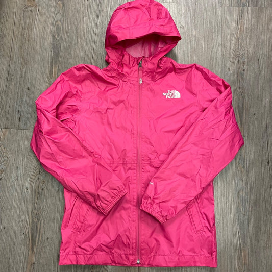 Pink North Face Rain Jacket, 14-16Y