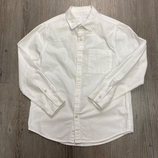 White Zara Dress Shirt, 8Y