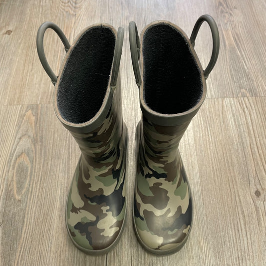 Camo  Rain Boots, 9T