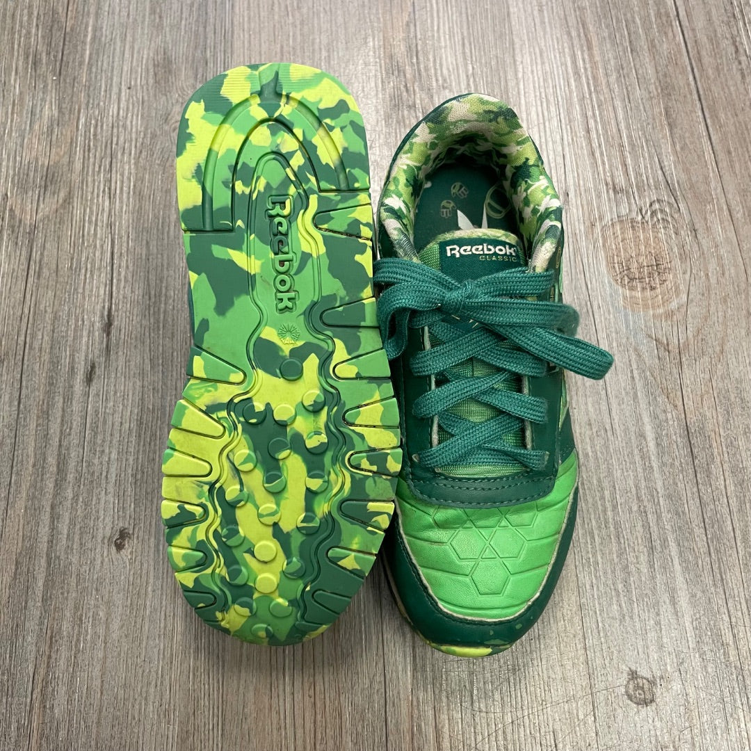 Green Reebok PJ Mask Sneaker, 1Y