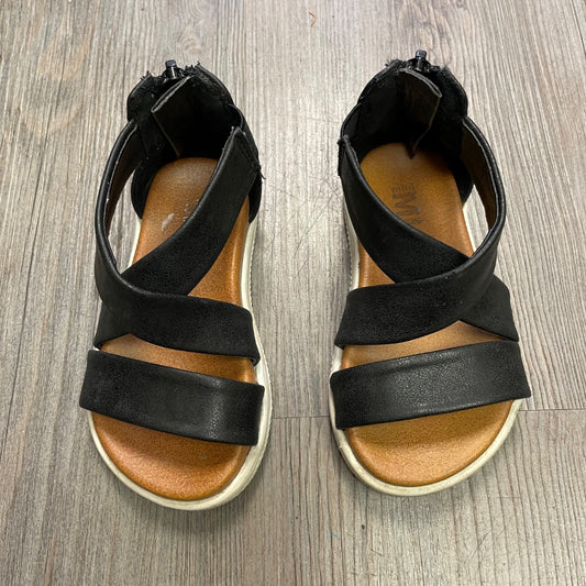 Black Mia Sandals, 6T