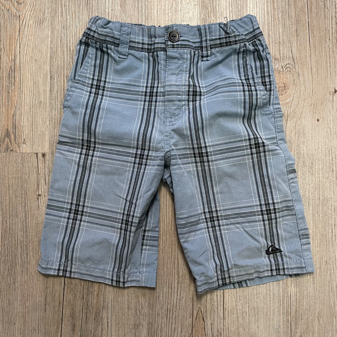 Blue Quik Silver Adjustable Waist Shorts, 6Y