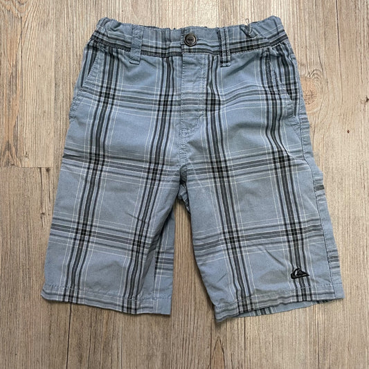 Blue Quik Silver Adjustable Waist Shorts, 6Y