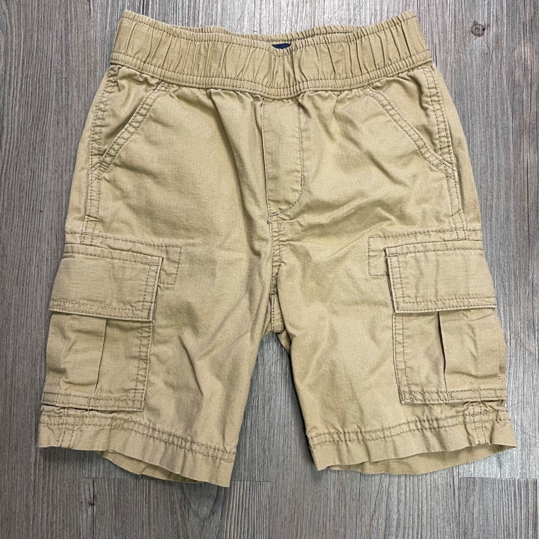 Tan Childrens Place Elastic Waist Shorts, 5Y