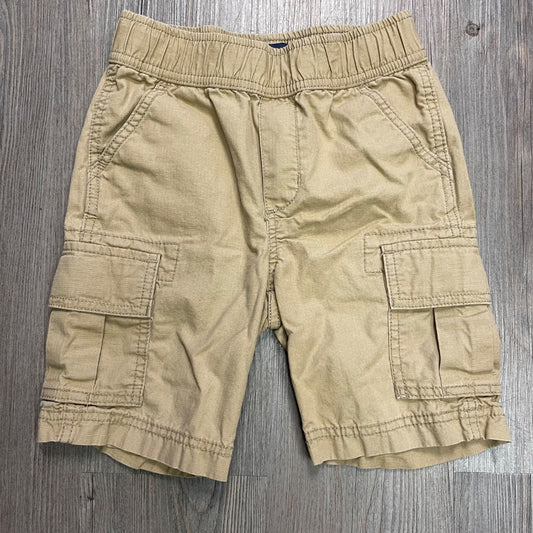 Tan Childrens Place Elastic Waist Shorts, 5Y