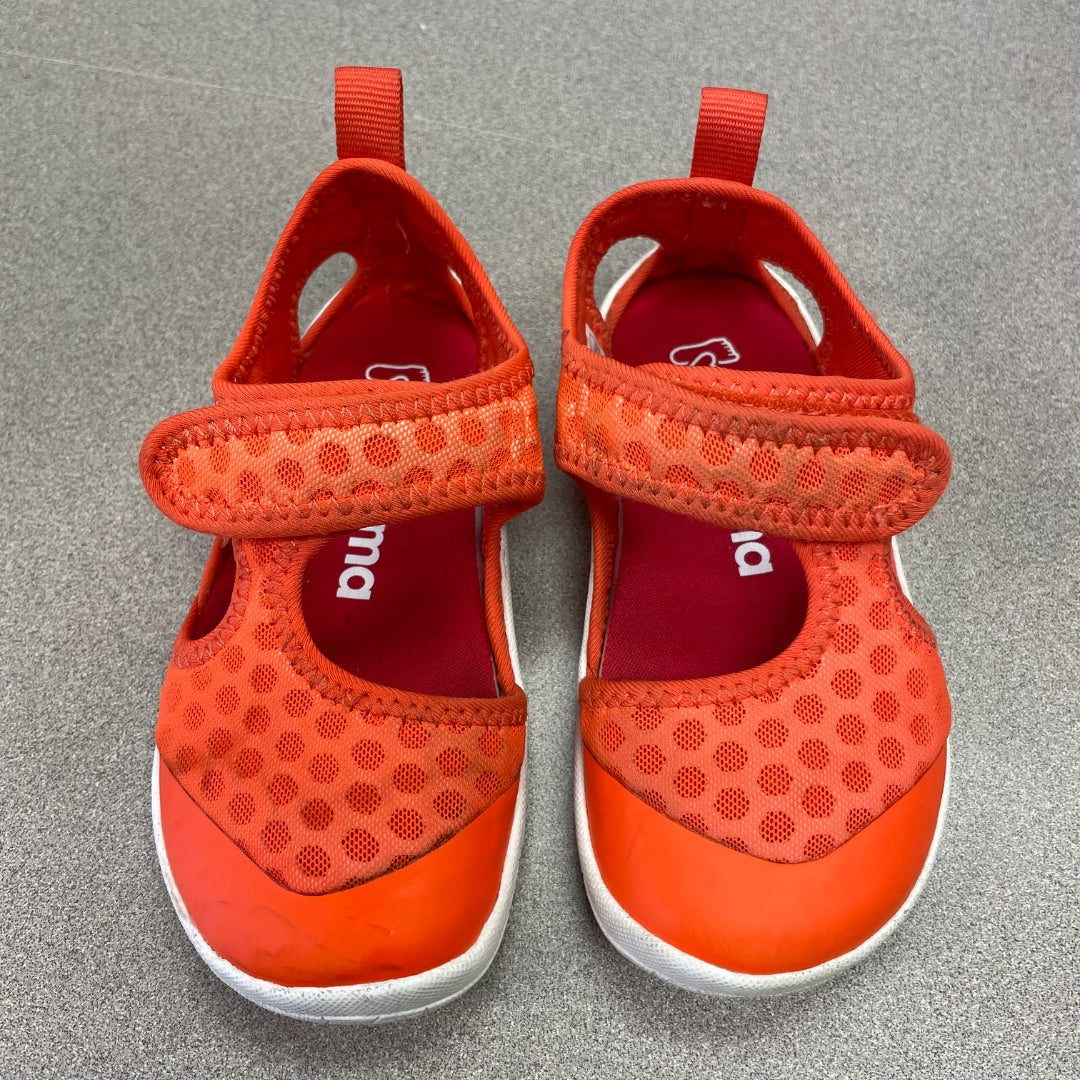 Orange Reima Tec Sandals, 7T
