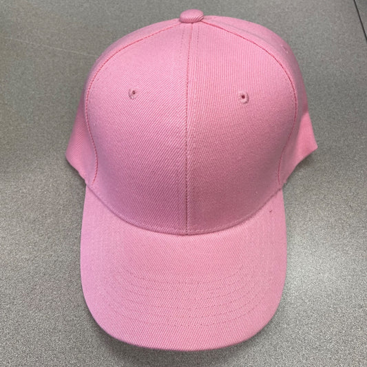 Light Pink  Baseball Cap Velcro Strap, One Size