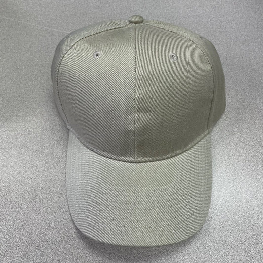 Tan  Baseball Cap Velcro Strap, One Size