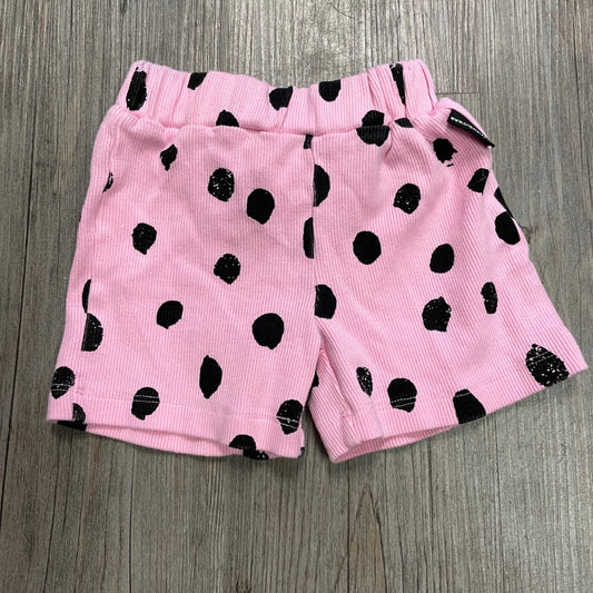 Pink Cribstar Shorts, 3-6M