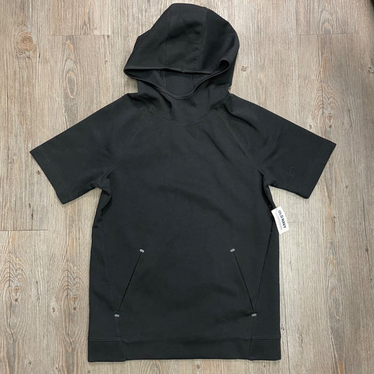 Black Old Navy NEW Hooded SSL Top, 14-16Y