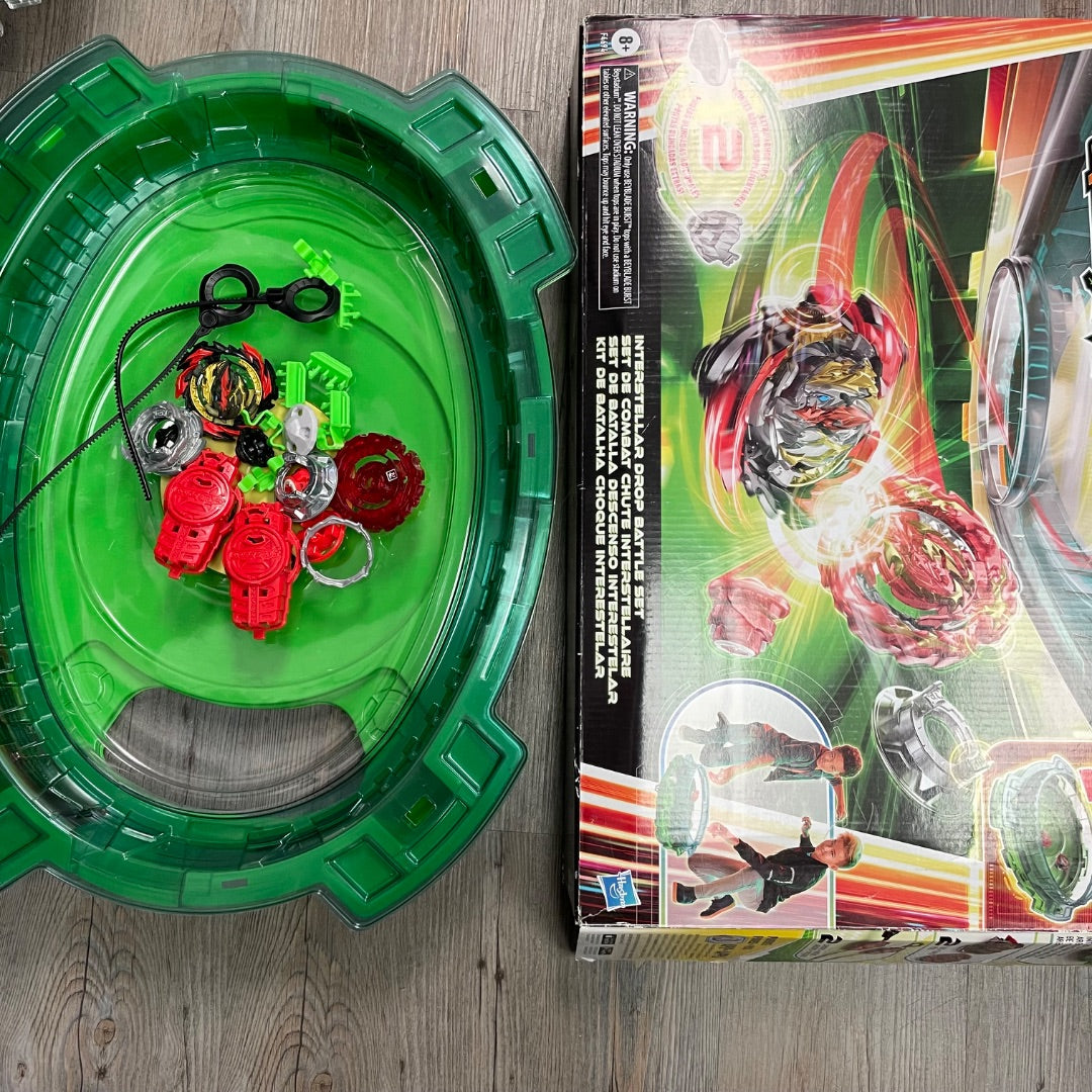 Multi Colour  Beyblade Burst Quad Drive Interstellar Drop Battle  Set, 8Y+