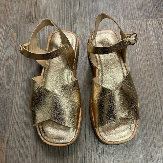 Gold Zara Sandals, 13-1Y