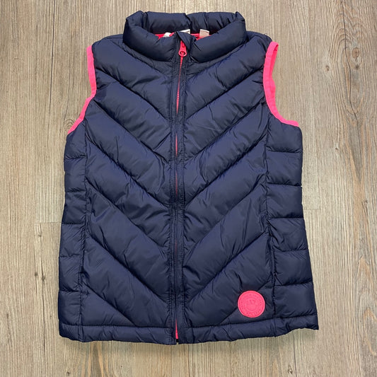 Navy Gap Puffer Vest, 8-9Y