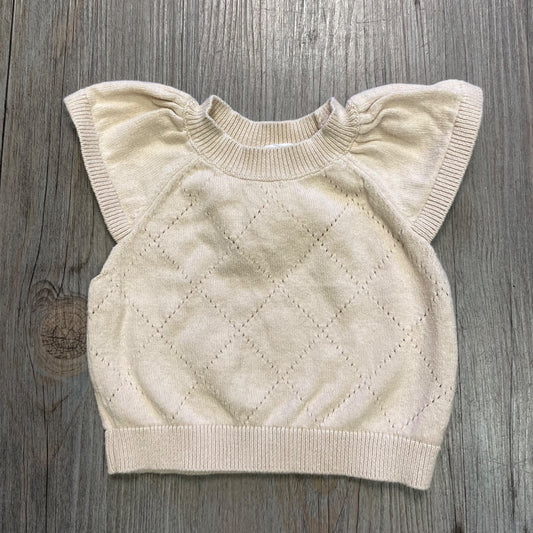 Beige Carters Knit Top, 3M