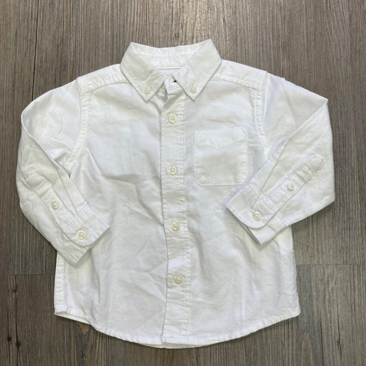 White Childrens Place NEW!LS Dress Shirt, 12M